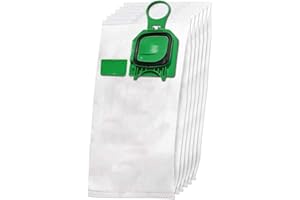 MOHMUS 6 Premium Bolsas de aspiradora de Microfibra Adecuado para Folletto Vorwerk Kobold 140, 150, VK 140, VK 150, VK140, VK150, FP140, FP150 - con Cierre higiénico
