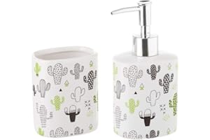 CASA D'OR D'CASA 1, Verde y Blanco, Dispensador 8x6x16 cm 200 CC, 2 Unidades