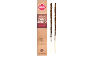 Aromasenses.- Incienso Natural Ecológico Serie Palo Santo Sagrada Madre (Palo Santo con Mirra)