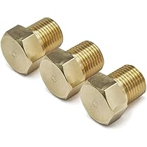 Raccordo Alluminio Nero 1/8 NPT Maschio - Per Tubo Flessibile 7-8mm (5/16") - Foto 2