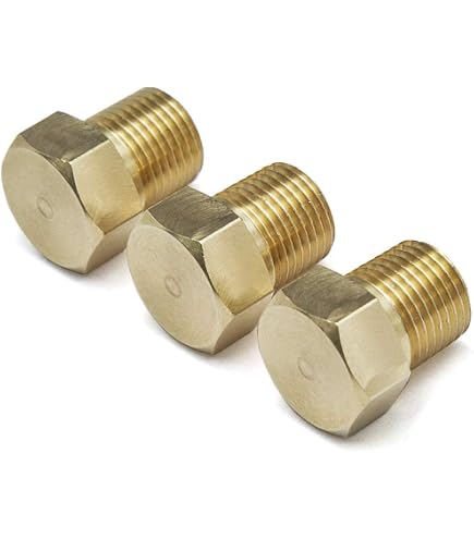Adaptateur Raccord Tuyau En Laiton - Filetage Femelle M12x1.5 Vers Mâle M12x1.5 - Pour Eau, Gaz, Carburant