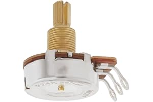 The Lord of the Tools 1PC CTS 500K Audio Taper Short Shaft Gitarrentopf Gitarren-Audiopotentiometer CTS Audio Taper Potentiometer für E-Gitarren-Bass