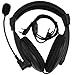 Produktbild TENQ Professionelle Geräuschunterdrückung Overhead Hörmuschel Headset mit Boom Mikrofon für Kenwood Radio TK3200 TK3200, TK3207 TK3230