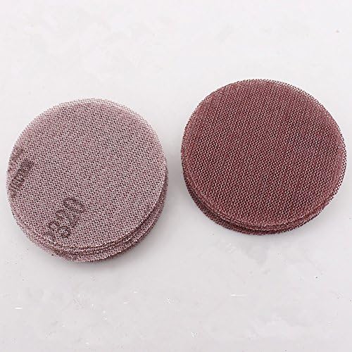 5pcs 5 Inch 125mm Mesh Round Floacking Dry Sandpaper Disk Sand Sheets Grit 80-1000 for Choose Hook &amp; Loop Sanding Disc for Sander Grits