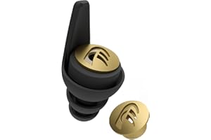 ‎DYNAMIC EAR FILTER DYNAMIC ear filter -25 dB — Zatyczki do uszu wielokrotnego użytku do spania, głośnej muzyki i elektronarzędzi — Zatyczki redukujące hałas — Ochrona słuchu — 4 rozmiary zatyczek do uszu w zestawie