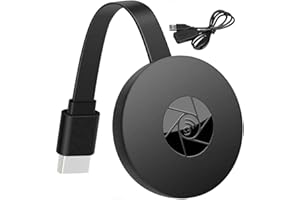 XIEANDKONG Wireless WiFi Display Dongle, HDMI 4K 1080P Adattatore, Streaming TV Stick Ricevitore Supporto DLNA/AirMirror/Airplay/Miracast,für iOS 8 + / Android 5.0 + / Mac/Windows 7+