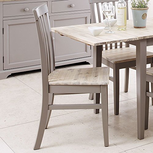Florence High back chair. Kitchen dining wooden chair, Stunning Grey