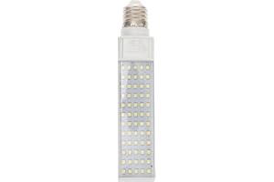 ULTECHNOVO Luce LED per acquario a LED, 11 W, E27, lampadine a vite a risparmio energetico, per acquari (bianco)