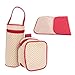 Elifestore bag in bag - 5pcs Baby bag Baby Nappy Changing Bag Set Diaper Bag Brand new Red