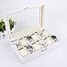 Produktbild Revesun Watch Box Großer 12 weiß Leder Watch Display Fall Box Schmuck Aufbewahrungsbox Organizer