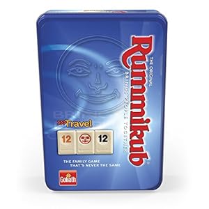 Goliath - Juego Rummikub de Viaje en Caja Metálica, Juego de Mesa( 50105212)