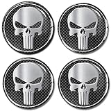 Skino 4 x 50mm Aufkleber 3D Gel Silikon Autoaufkleber Stickers Punisher Totenkopf Totenschädel Skull Felgenaufkleber Für Radkappen Nabenkappen Radnabendeckel Rad-Aufkleber Nabendeckel Auto Tuning A 250 Skino 4 x 50mm Aufkleber 3D Gel Silikon Autoaufkleber Stickers Punisher Totenkopf Totenschädel Skull Felgenaufkleber Für Radkappen Nabenkappen Radnabendeckel Rad-Aufkleber Nabendeckel Auto Tuning A 250