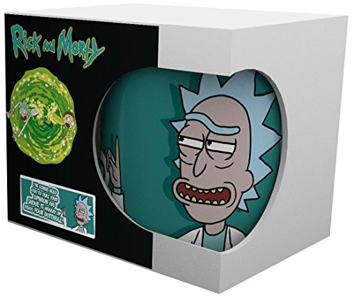 Rick and Morty Opinion Tazas Blanco