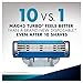 Gillette Mach3 Turbo Men's Razor Blades, 4 Blades