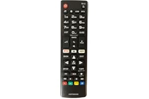 FYCJI Nuevo Reemplazo Mando LG AKB75095308 para Smart TV Ajuste para Mando a Distancia con Netflix Amazon Botones