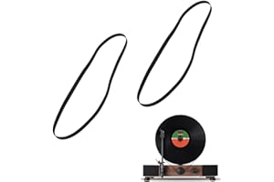 DHWEKU 2 Stück Belt Antriebsriemen Plattenspieler Gummiband Phonograph Ersatzgürtel Riemen für Plattenspieler Riemen Plattenspieler Recorder Riemen Teile Plattenspieler-Gürtel 270 mm