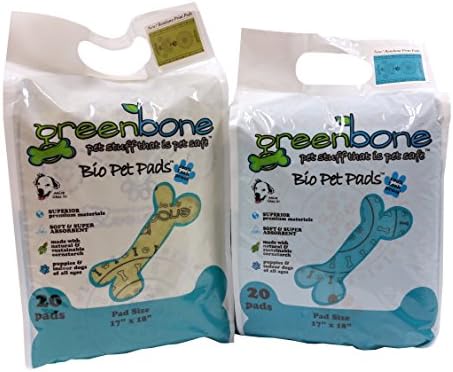 Greenbone 13403 20 Count Bio Pet Training Pads