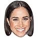 Produktbild Celebrity Cutouts Meghan Markle (Smiling) Maske aus Karton