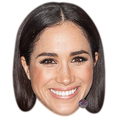 Preisvergleich Produktbild Celebrity Cutouts Meghan Markle (Smiling) Maske aus Karton