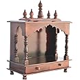 Kamdhenu Art and Craft Wooden Temple/Home Temple/Pooja Mandir/Pooja Mandap/Temple for Home (4)