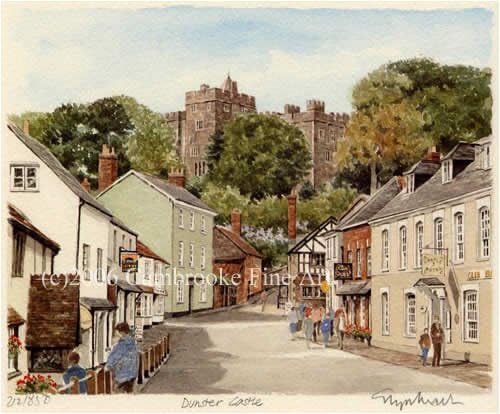 Portrait of Britain, Dunster, Somerset, Framed