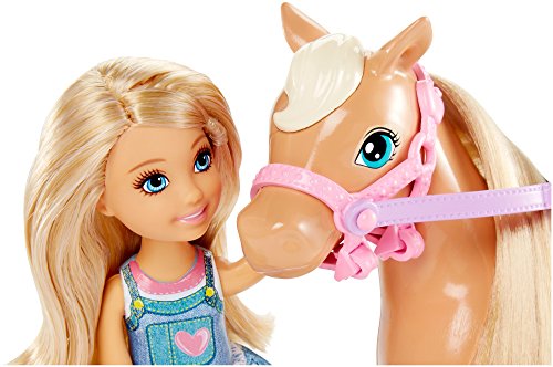 Barbie DYL42 Chelsea und Pferd, Mehrfarbig - 3