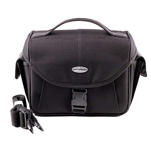 Trax TCB 40  cam  scope Camera Primus       et Bridge Camera Sac Noir pour Panasonic DMC FZ200  pour  par exemple  FZ150  Canon PowerShot SX50  Nikon L820       P