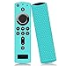Price comparison product image Remote Case/Cover for Fire TV Stick 4K Ultra HD,Oyrlize Durable Full Body Protective Silicone Case Shockproof Flexible Anti-lost Skin Remote Covers for Fire TV Cube Fire TV Stick (Sapphire blue)