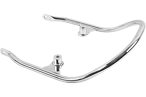 LORABABER Motorrad Stahl Beifahrergriffe für Z650RS Z650 RS 2021 2022 2023 2024, Hintersitz Haltegriff Seitenhandlauf Hinten Sitz Griff Griffstange Kit, Chrom