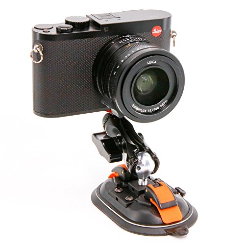 iSHOXS Small Grap 60 Set, Aluminium Extension, 60mm lang, aus 6061er Alu Druckguss für GoPro Halterungen, superrobust und extrem flexibel und schnell verstellbar, mit zwei 2K Mounthandles - 6