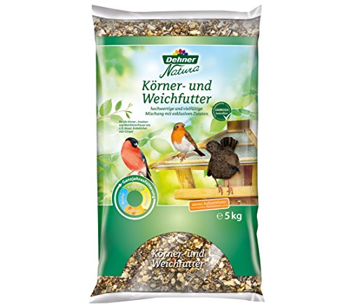 Dehner Natura Wildvogelfutter, Körner- und Weichfutter, 5 kg