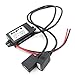 Produktbild zantec DC Wandler 12 V auf 5 V Dual USB-Kabel Anschluss Power Supply Module Car Power Adapter