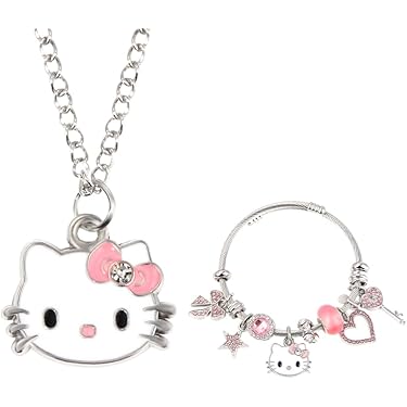 Set Gioielli Bambina XIABYAYU - Collana, Orecchini, Braccialetto E Guanti Per Comunione - Foto 2