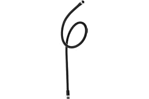 PATIKIL 60 cm (23,6 tum) svanhalsslang, 1 st M10 till M8 fingänga böjlig metallslang flexibel arm mjukt rör förlängning för l