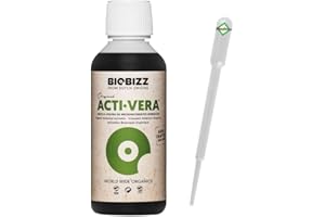 Weedness BioBizz Dünger Acti-Vera 250 ml - Grow Tomaten Naturdünger NPK Orchideen Palmen Bio Gemüse Bonsai Organischer