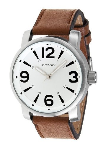 Oozoo Damenuhr / Kinderuhr - JR231 - cognac-weiss Oozoo Damenuhr / Kinderuhr - JR231 - cognac-weiss
