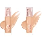 Maybelline New York Lifter Niasinamid ve Hyal&uuml;ronik Asit İ&ccedil;eren Aydınlatan Fond&ouml;ten - 117 (2 paketi)