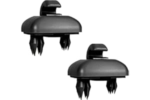 SZXMDKH Lot de 2 clips pour pare-soleil de voiture - Pour Audi A1 A3 A4 A5 Q3 Q5 (8E0 857 562) A7 B6 B7 B8 S4 S5 - Numéro de référence : 8U0857562A, 8E0857562