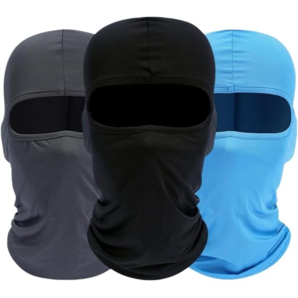 1TG Tactical Cagoule Balaclava,Polyvalent Respirant Masque Complet Coupe Vent Balaclavas Cagoule Masque De Skiprotection Uv Pou