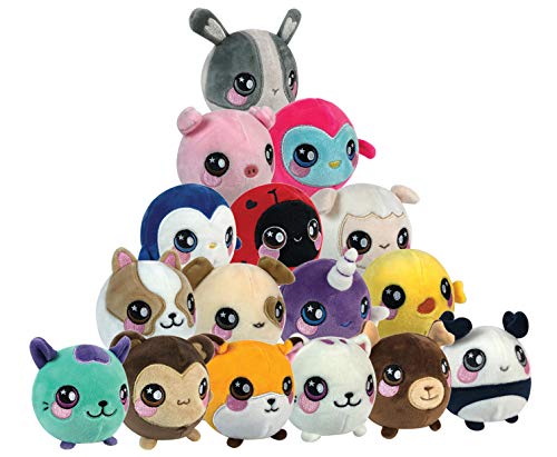 Squishamals Peluche Squishy, Squeeze et Animaux en Peluche Parfumés, Caractères Assortis