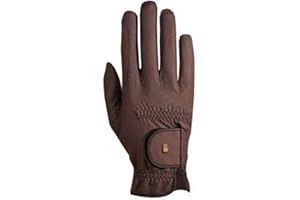 ROECKL HANDSCHUHE GMBH & CO. Roeckl Roeck Grip Gants d'équitation de Couleur Caramel, Taille: 7