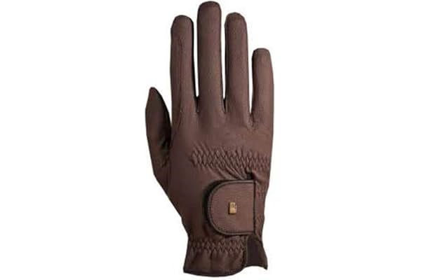 Roeckl Roeck Grip Gants d'équitation de Couleur Caramel, Taille: 7