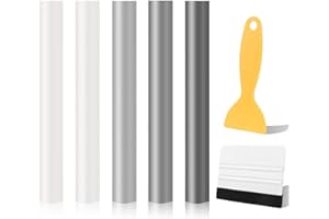 PENRITER Wax Filler Sticks for Wood Repair, Furniture Repair Kit with Scraper Wood Filler Sticks Wood Scratch Repair Laminate Floor Repair Kit for Wooden Furniture Floor Table Door Guitar Scratches Hole