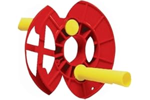 GÜNTHER FLUGSPIELE Paul Günther 1252 - Enrollador de Cuerda para Cometas con Aprox. 100 m de línea de Cometa, Resistencia a la tracción 6 kg, como Accesorio Ideal para Todas Las Cometas comunes