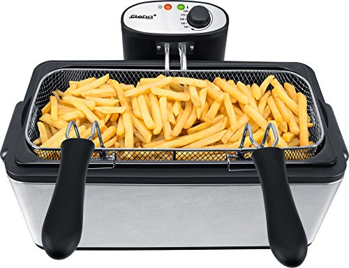 Steba FGN 2.0 XXL-Fritteuse, 6 L Volumen, 3 Körbe, perfekt für ganze Fische - 2