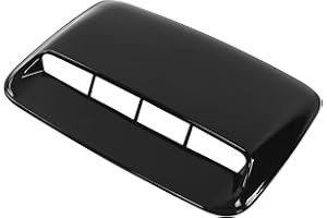 SHANRYA Hauben-Lufthutzenabdeckung, Motorhauben-Luftauslassrahmen Einzigartig verschleißfest für Automodifikationen