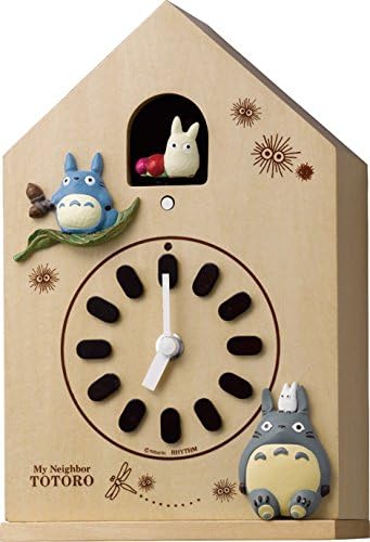 My Neighbor Totoro Wall Clock Wooden Frame