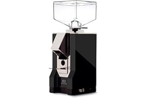 Eureka | Mignon Silenzio | Grind-on-Demand Kaffeemühle | Schwarz Matt | Chrom-Auslauf 16CR