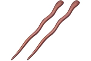 ERICETION Klassische Sandelholzhaarstäbchen Ethnische Haarschmuck Chinesische Frauen Haarstöcke Traditionelle Haarnadeln