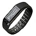 Produktbild Toprime Fitness Tracker X6 Bluetooth Smart Fitness Armband Anrufer Nachricht An Der Wecker Die Stoppuhr Schwarz